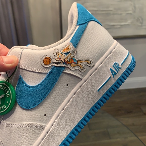 💙 New Space Jam Nike Air Force 1 - Picture 5 of 13